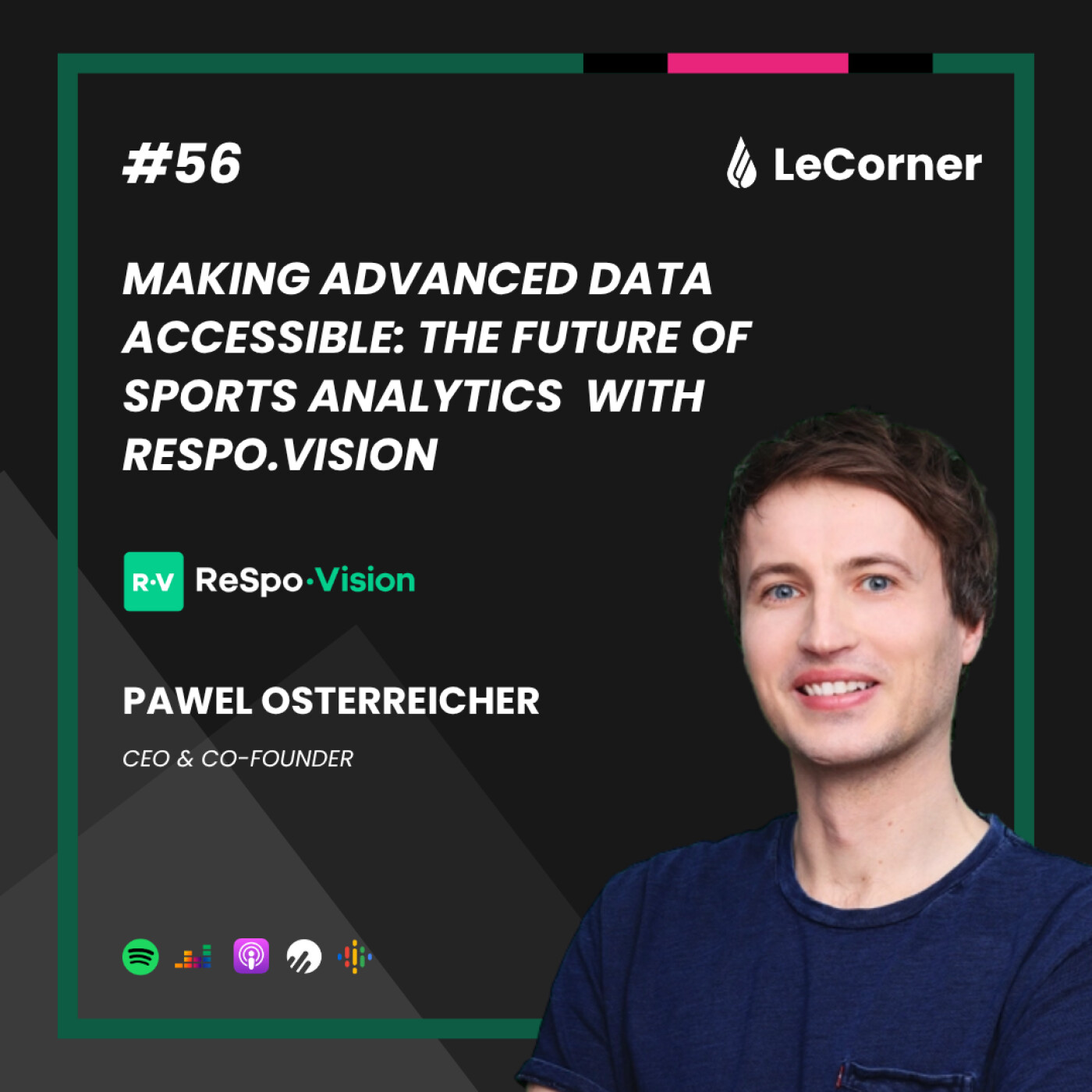 #56. Respo.Vision - Pawel Osterrieicher: Making Advanced Data Accessible: The Future of Sports Analytics with Respo.Vision #56. Respo.Vision - Pawel Osterrieicher: Making Advanced Data Accessible: The Future of Sports Analytics with Respo.Vision
