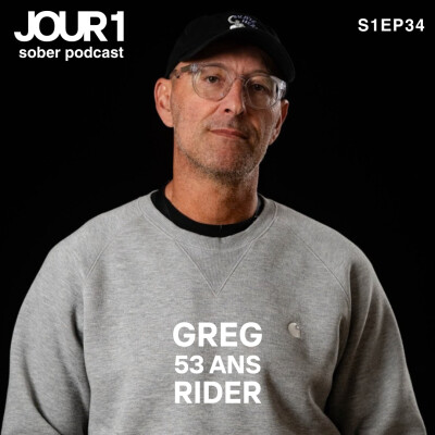 S1EP34 : Greg, 53 ans, Rider : “Être abstinent, j’en fais une fierté ! La sobriété, c’est la liberté” cover