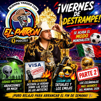 ⚽ ¡Se acabó el Mundial! Escándalos 2026, visas de artistas, abducciones y puro destrampe 😂👽🔥 cover