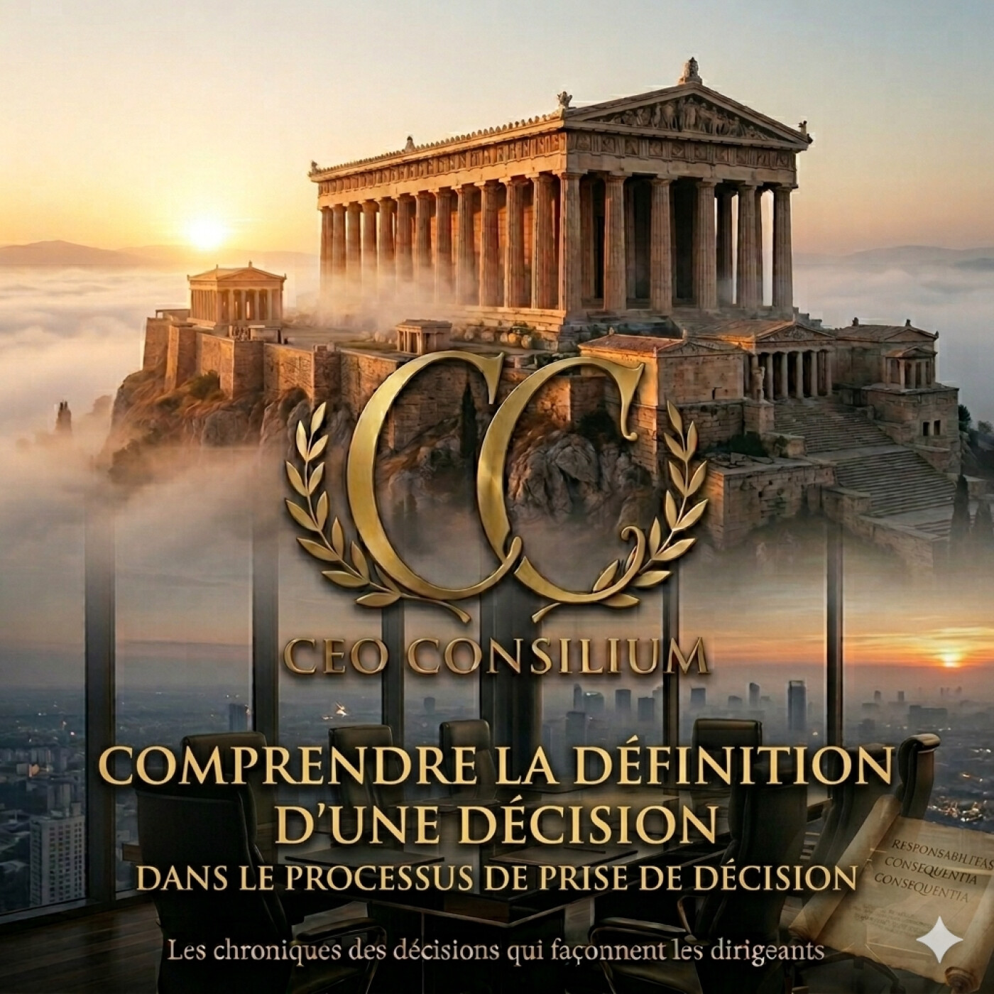 Comprendre la définition d'une décision dans le processus de prise de décision episode artwork