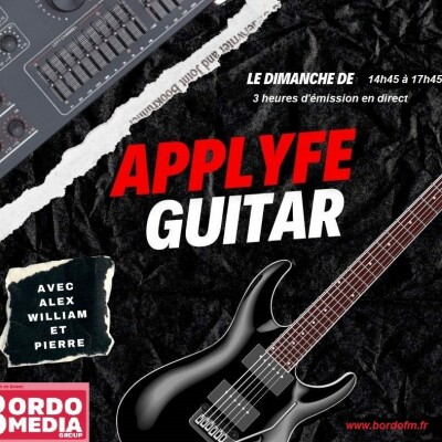 APPLYFE GUITAR du 15 octobre 2023 cover