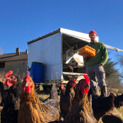 #41 Hugo de la Ferme de Marcillac 🐓 Un poulailler mobile qui évolue avec le projet de la ferme cover