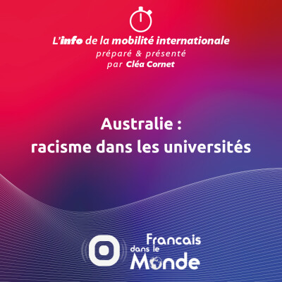 Australie : racisme dans les universités cover