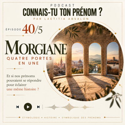 PRÉNOM OUVRE TOI — MORGIANE — Celle qui regarde ce qui était déjà là cover