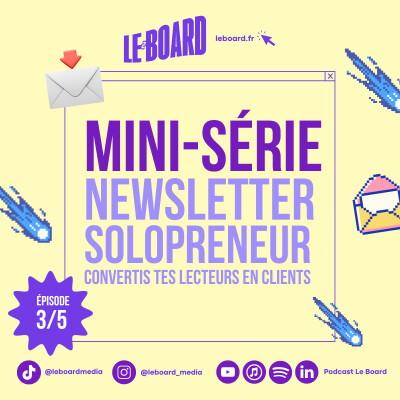 3/5 💌- Newsletter solopreneur : convertis tes lecteurs en clients cover