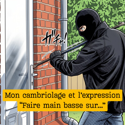 Mon cambriolage et l'expression "Faire main basse sur..." cover