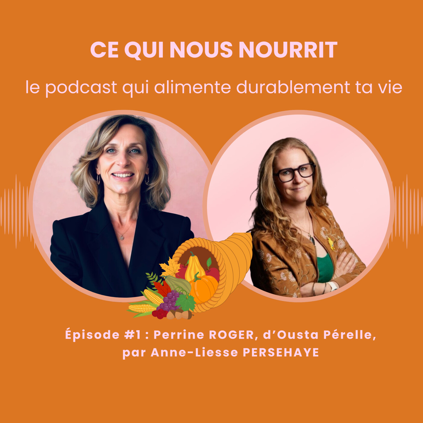 Interview de Perrine Roger, solopreneure engagée, fondatrice des pâtes à tartiner Ousta Pérelle episode artwork