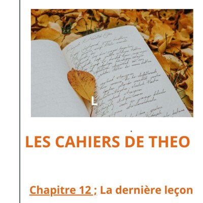 LES CAHIERS DE THEO - CHAPITRE 12 - LA DERNIERE LECON cover