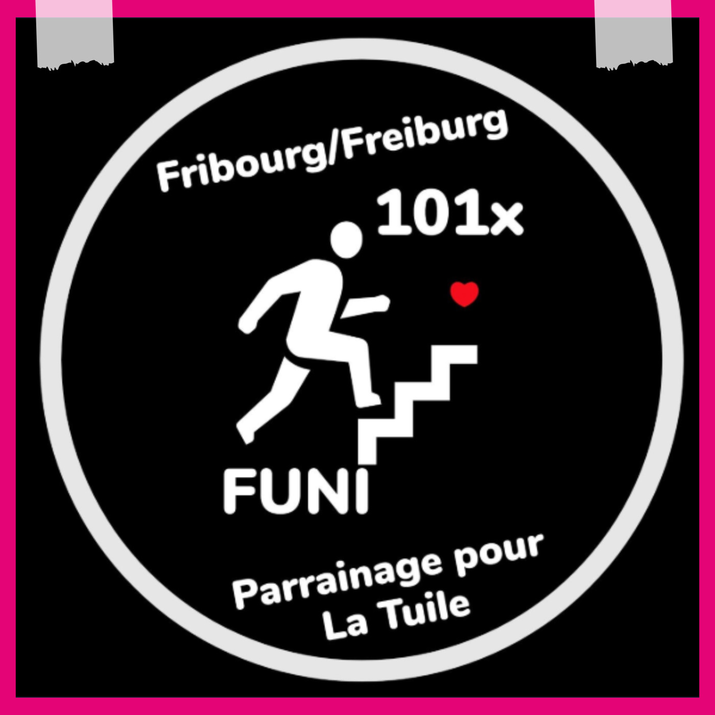 Course solidaire,  Gravir 101 les marches du FUNI par Etienne Pillonel en faveur de la Tuile episode artwork