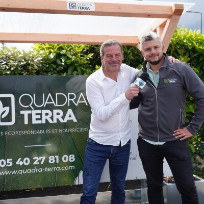 Amaury Fatoux nous présente Quadra Terra, un jardinage écoresponsable et nourricier qui va inaugurer ses nouveaux locaux à La Teste cover