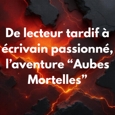 Ecen se dévoile : De lecteur tardif à écrivain passionné, l'aventure "Aubes Mortelles" cover