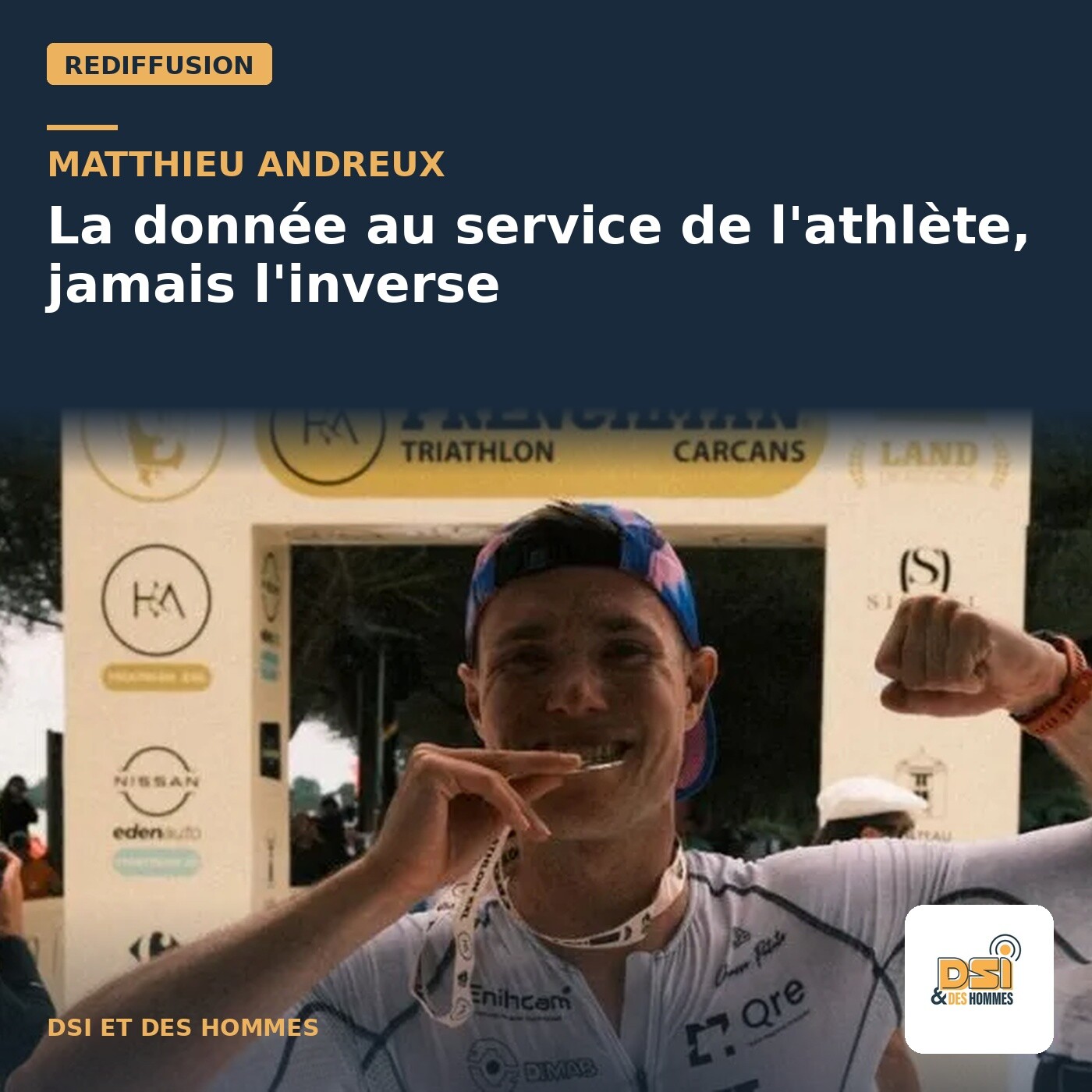 [Rediffusion] Matthieu Andreux - La donnée au service de l'athlète, jamais l'inverse episode artwork