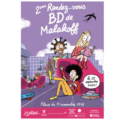 Les rendez-vous de la BD de Malakoff 2024. Episode 1 : Jacqueline Belhomme. Dans ma bulle #584 cover