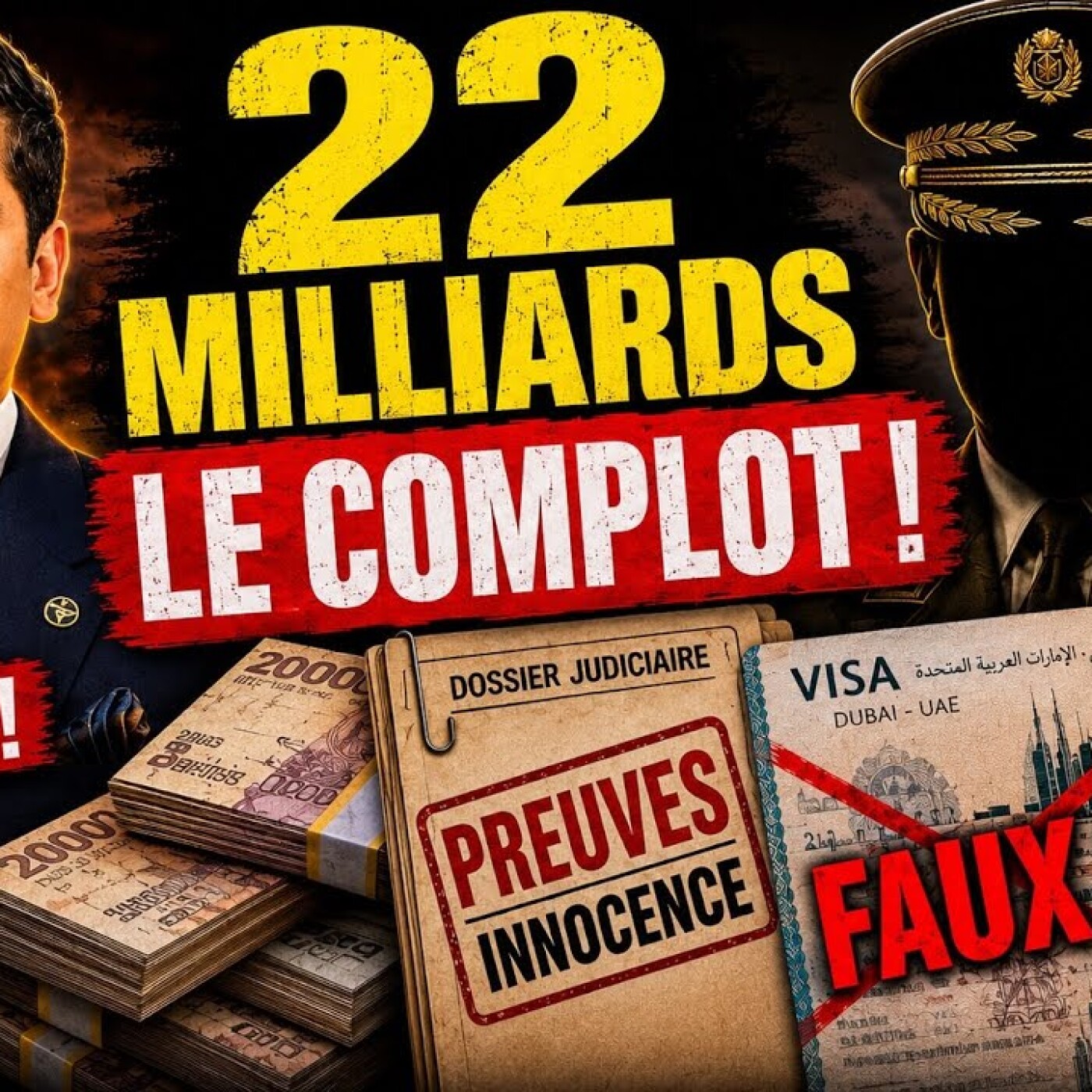 Algérie : Le complot à 22 Milliards des proches d’un puissant Général pour condamner un innocent