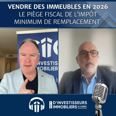 229e Lunch Immobilier | Vendre des immeubles en 2026 : Le piège fiscal de l’impôt minimum de remplacement cover