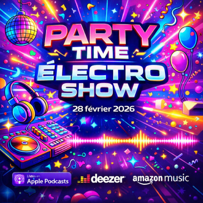 party time 28/02/26 electro show by dj lo cover