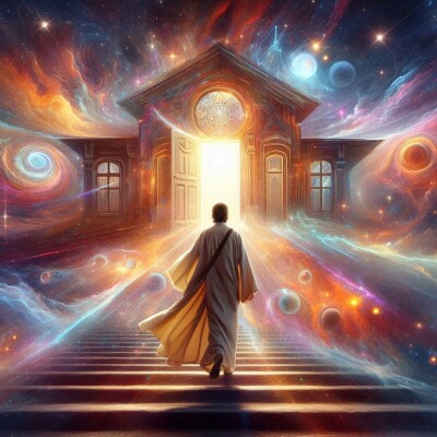 Entrez dans la maison de Dieu et vous serez délivrés - Archange Michaël Psaume 195 cover