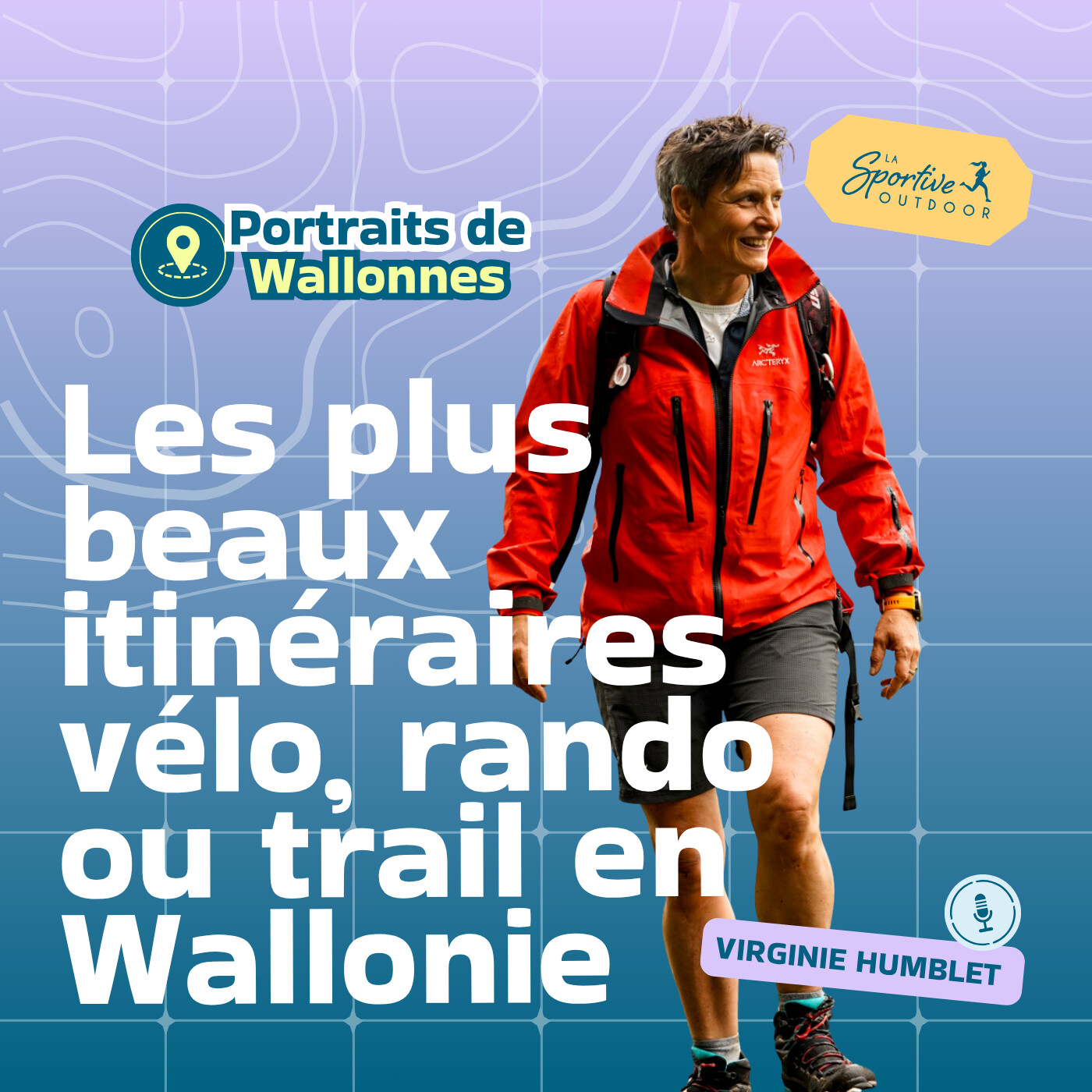 Explorer les plus beaux itinéraires vélo, rando ou trail en Wallonie avec Virginie [Portraits de Wallonnes]| randonnée féminine, bikepacking