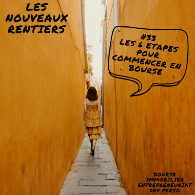#33 Les 6 étapes pour commencer en bourse cover