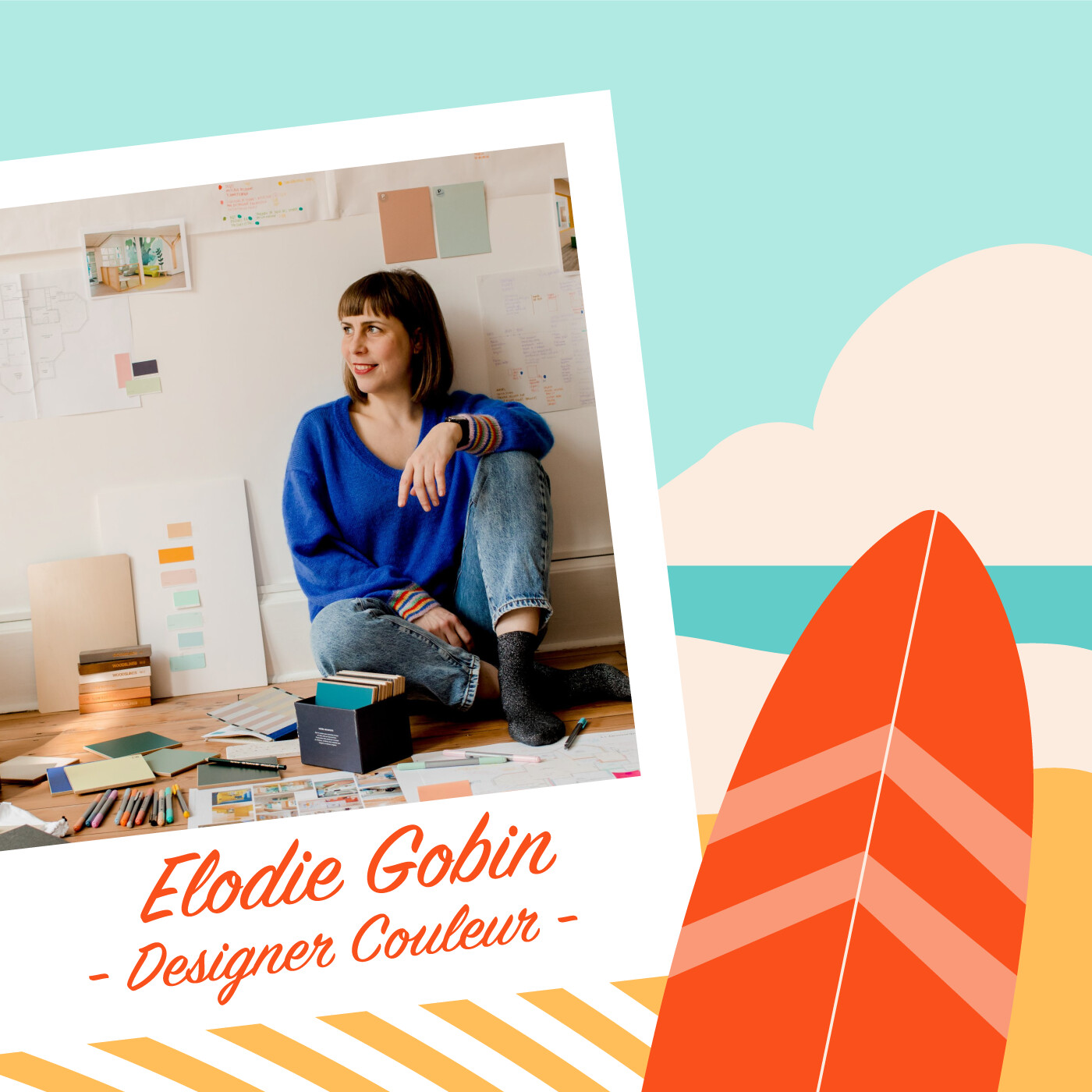 La couleur : moteur d’émotion dans les espaces collectifs avec Elodie Gobin, designer couleur.