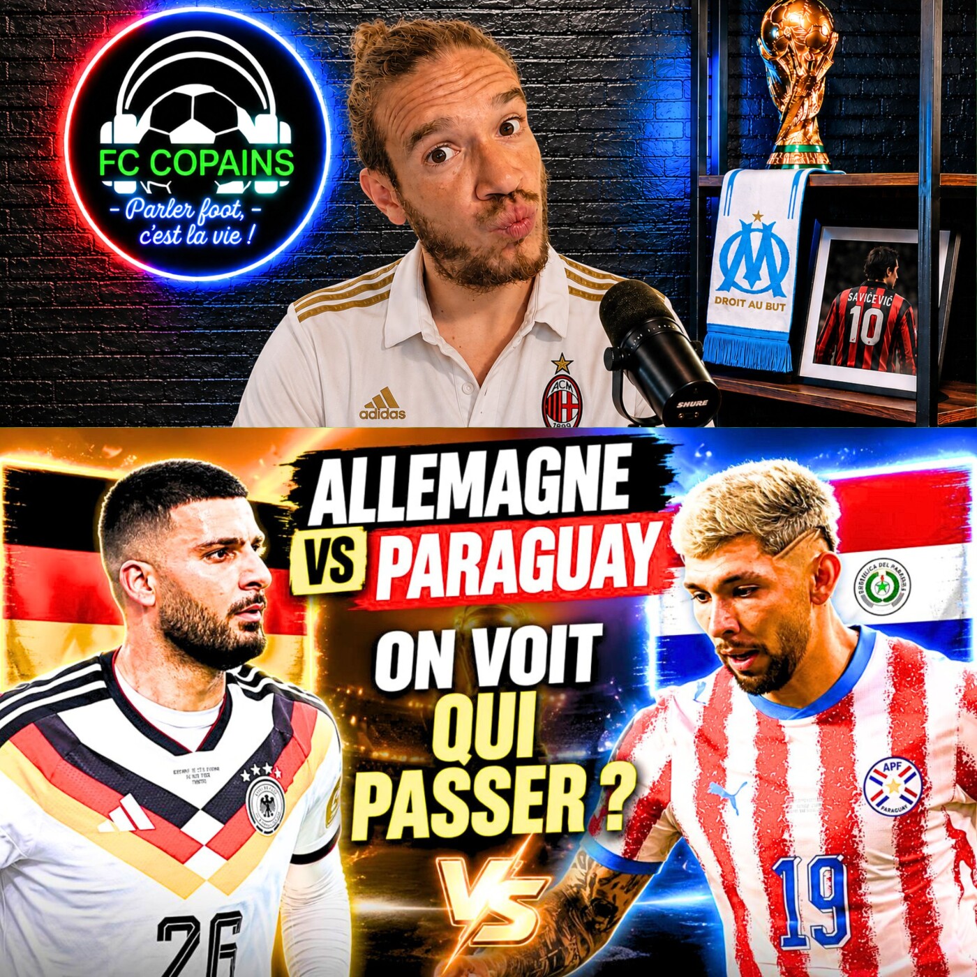 Débat Coupe du Monde 2026 - La preview - Allemagne vs Paraguay on voit qui passer ? episode artwork