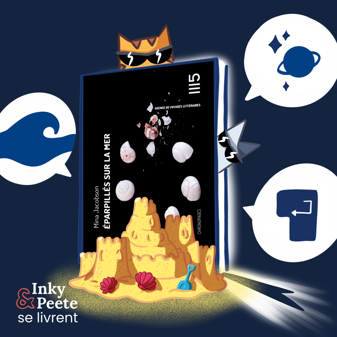 Inky et Peete se livrent