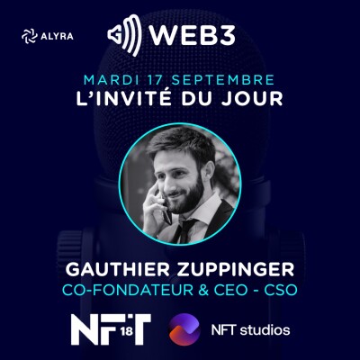 La fongibilité est une question de perception - Gauthier Zuppinger dans GM Web3 cover