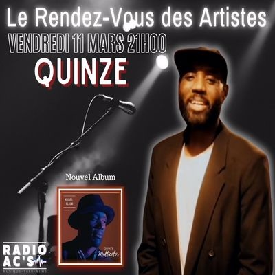 Le Rendez-Vous Des Artistes du 11/03/2022. Guest : QUINZ cover