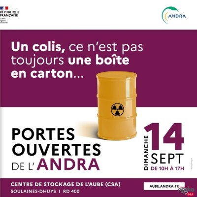 L'INFO DU JOUR - Les portes-ouvertes de l’Andra cover