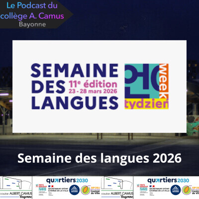 Semaine des langues 2026 : apprendre une langue, qu'en pensez-vous ? Les avis des élèves cover