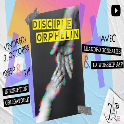 JAP: Disciple Orphelin avec Leandro et la Worship Jap cover