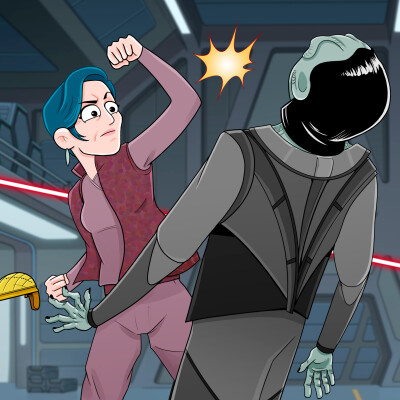 JDR STAR TREK - "un temps d'avance" #02 cover