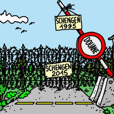 L'UE perd confiance dans Schengen - Chronique de Mathilde CATTEZ - mai 2018 cover