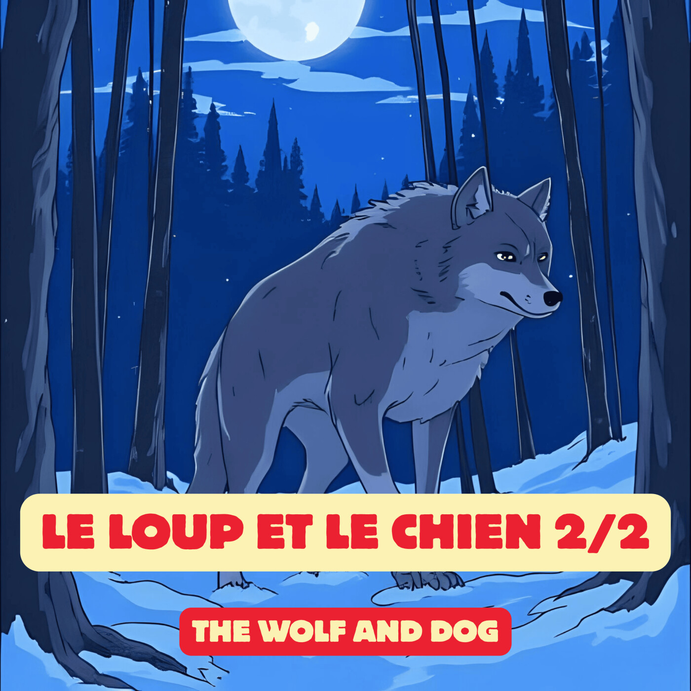Fable de la Fontaine expliquée - Le loup et le chien 2/2