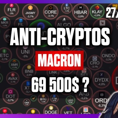 🌊👉Retour de la réglementation ANTI-cryptos ? - 27/08/2024 cover