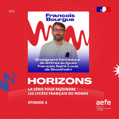 Rencontre avec François Bourgue, enseignant formateur de lettres dans le second degré (EF2D) au lycée français Saint-Louis de Stockholm. cover