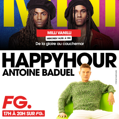 HAPPY HOUR INTERVIEW : FAB MORVAN DE MILLI VANILLI cover