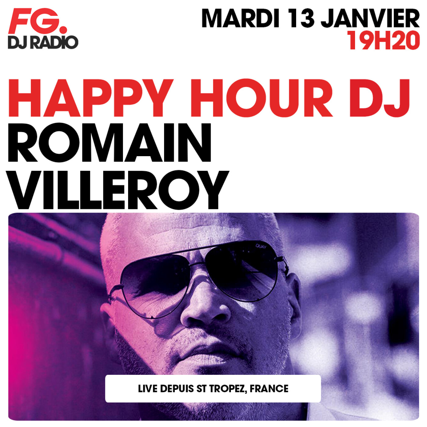 HAPPY HOUR DJ : ROMAIN VILLEROY