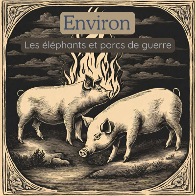 Les éléphants et porcs de guerre cover