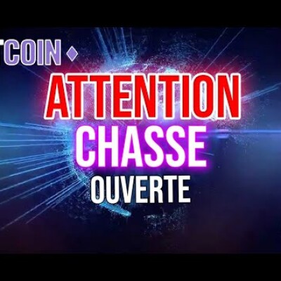 🚨BITCOIN :la CHASSE à la LIQUIDITÉ est OUVERTE - NEWS CRYPTO et ANALYSE CRYPTO BITCOIN cover