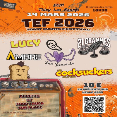 Tous au Rock #197, avec Toast Events & Lucy cover