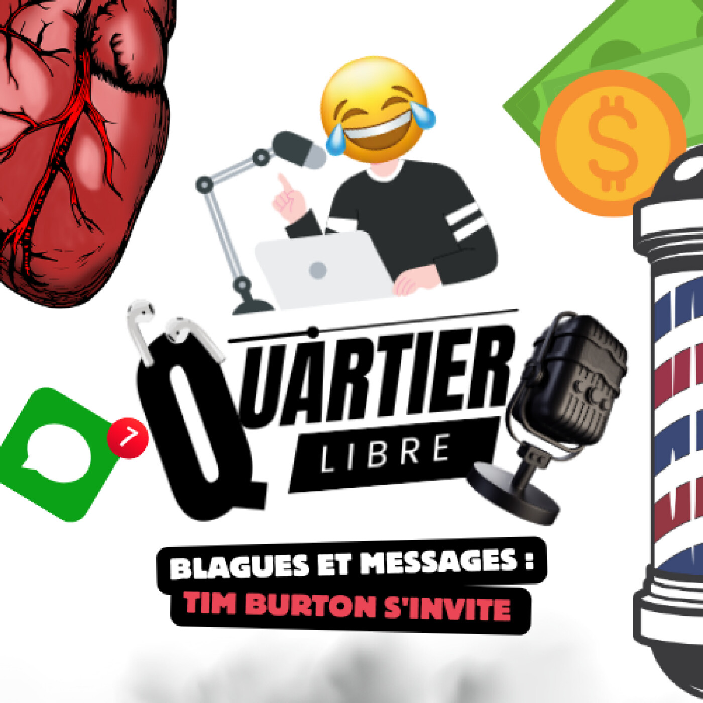 Blagues et Messages : Tim Burton s'invite