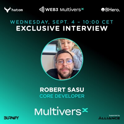 Taking political positions is not a role, it's the duty of every citizen - Robert Sasu on GM Web3 MultiversX cover