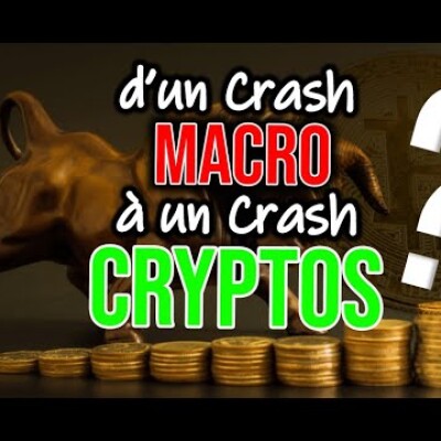 🚨CRASH MACRO veut-il forcément dire CRASH CRYPTOS ? - ANALYSE MACRO CRYPTO BITCOIN cover