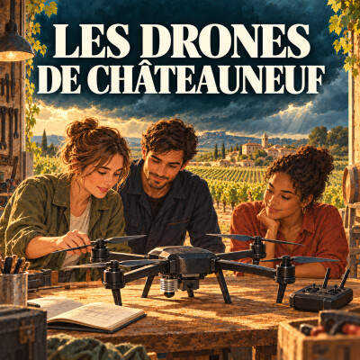 Les drones de Châteauneuf cover