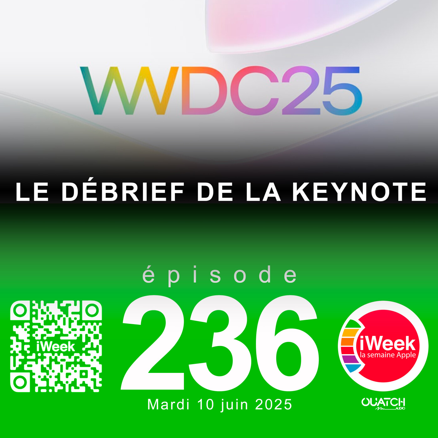 cover of episode WWDC 2025 : le débrief de la keynote depuis Cupertino avec Clément Sauvage et Florent Morin