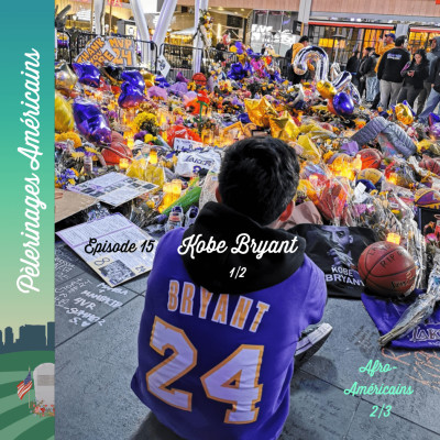 15: Afro-Américains - Kobe Bryant (1), pèlerinage spontané pour le héros de LA cover