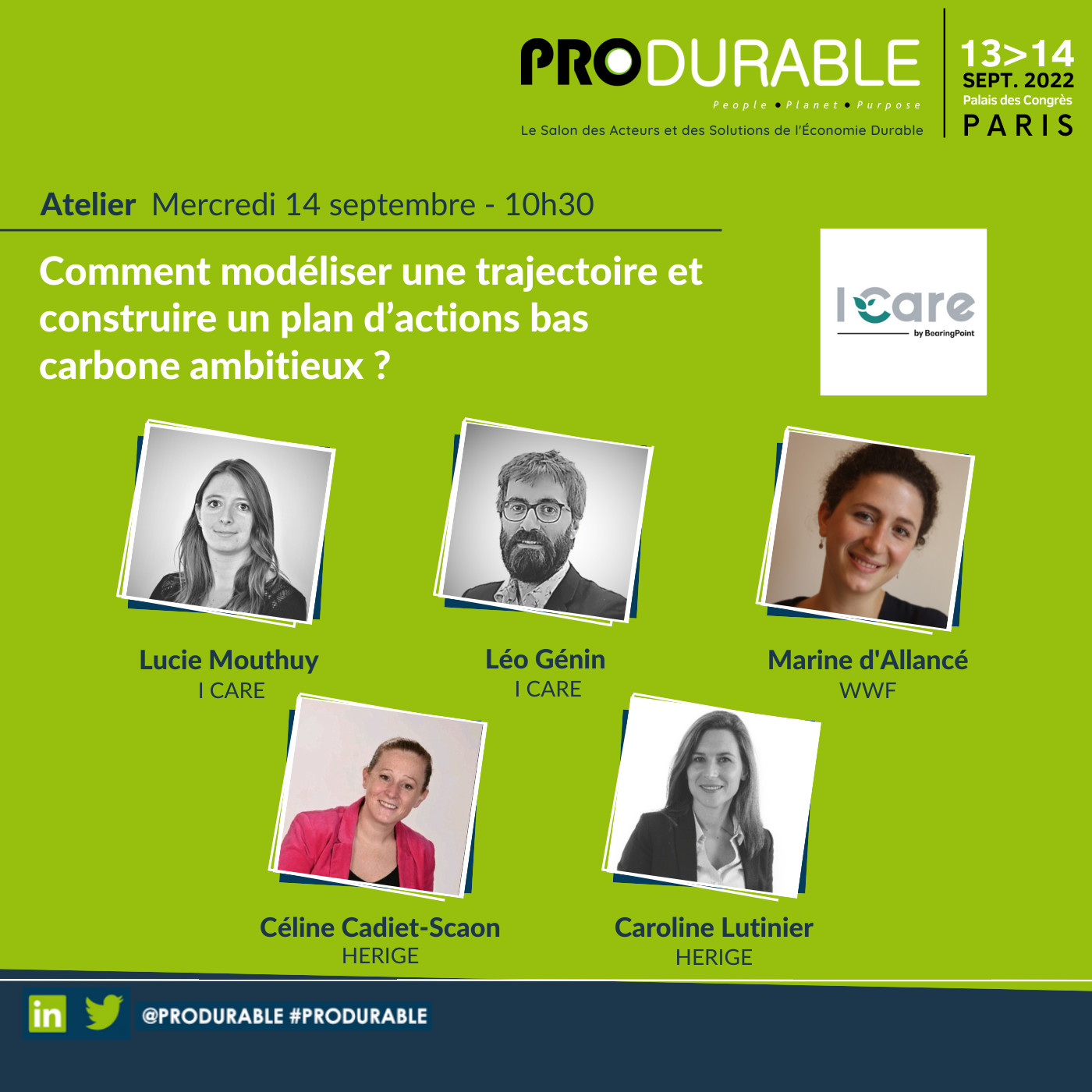 Transition Energie / Climat - PRODURABLE 2022
