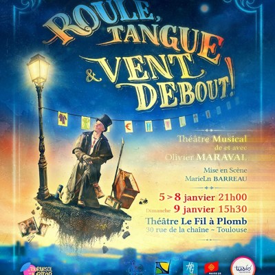 ROULE, TANGUE ET VENT DEBOUT Olivier Maraval | CVAPDCV / NEO TOULOUSE cover