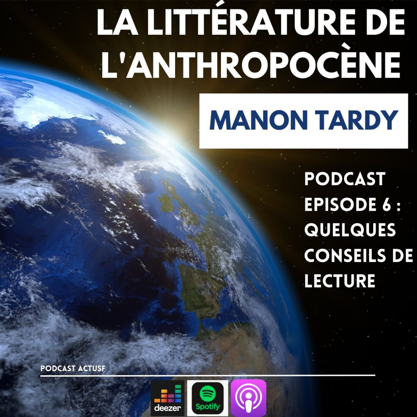 Semaine spéciale "La littérature de l'anthropocène" episode 6 : Quelques conseils de lecture episode artwork